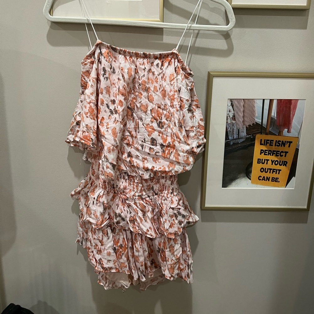 pink cheetah romper